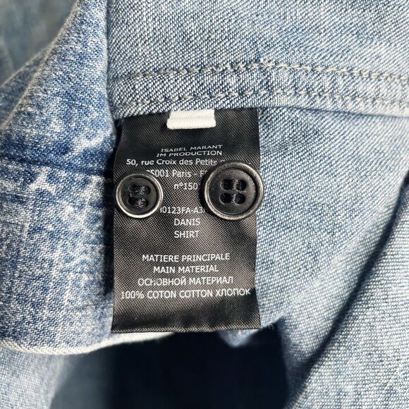 Isabel Marant Denim Shirt Jacket - Picture 5 of 5